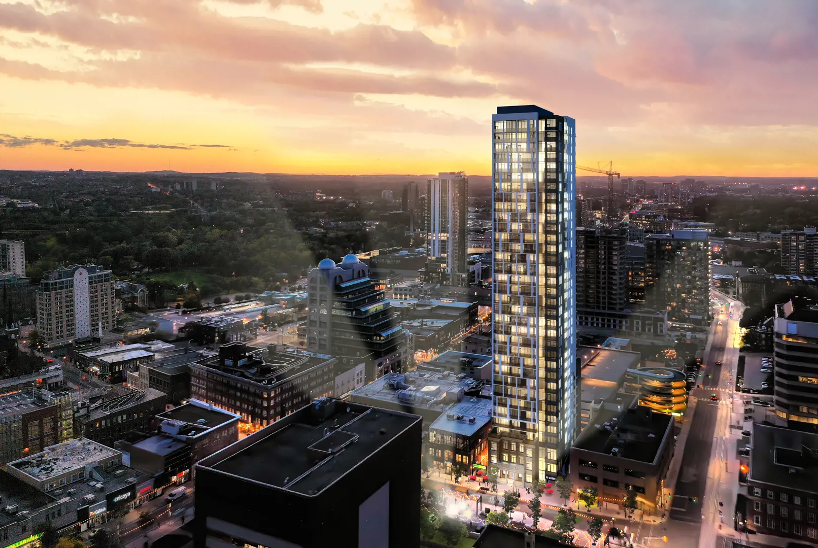 Q Condos located at 20 Queen Street North,  Kitchener,   ON image 1