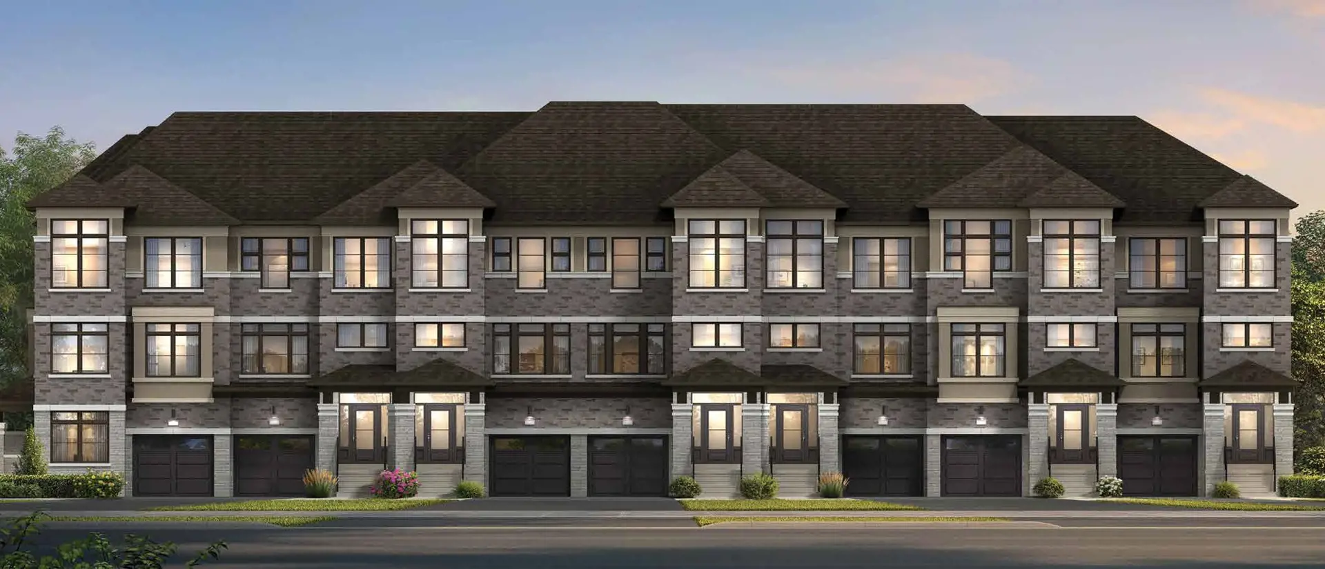 Oakpointe Towns located at Dundas Street East & Eighth Line,  Oakville,   ON image