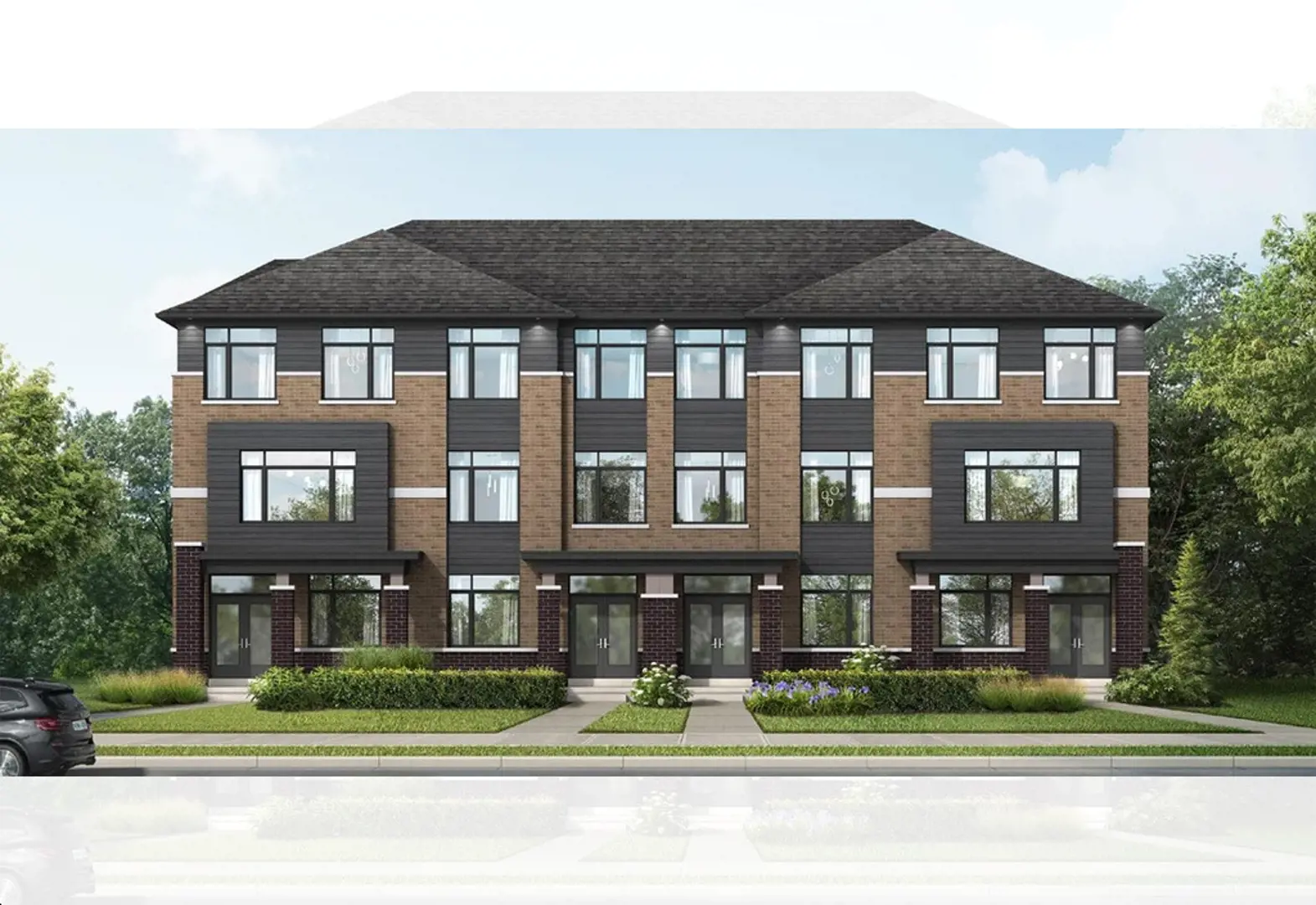 Honeystone Towns located at Bovaird Drive West & Mississauga Road,  Brampton,   ON image